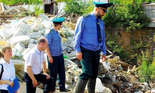 Подготовка к проверке Росприроднадзора в Большой Камне в октябре